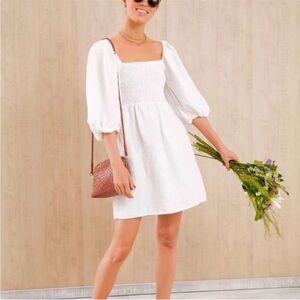 Tuckernuck White Linen Dress